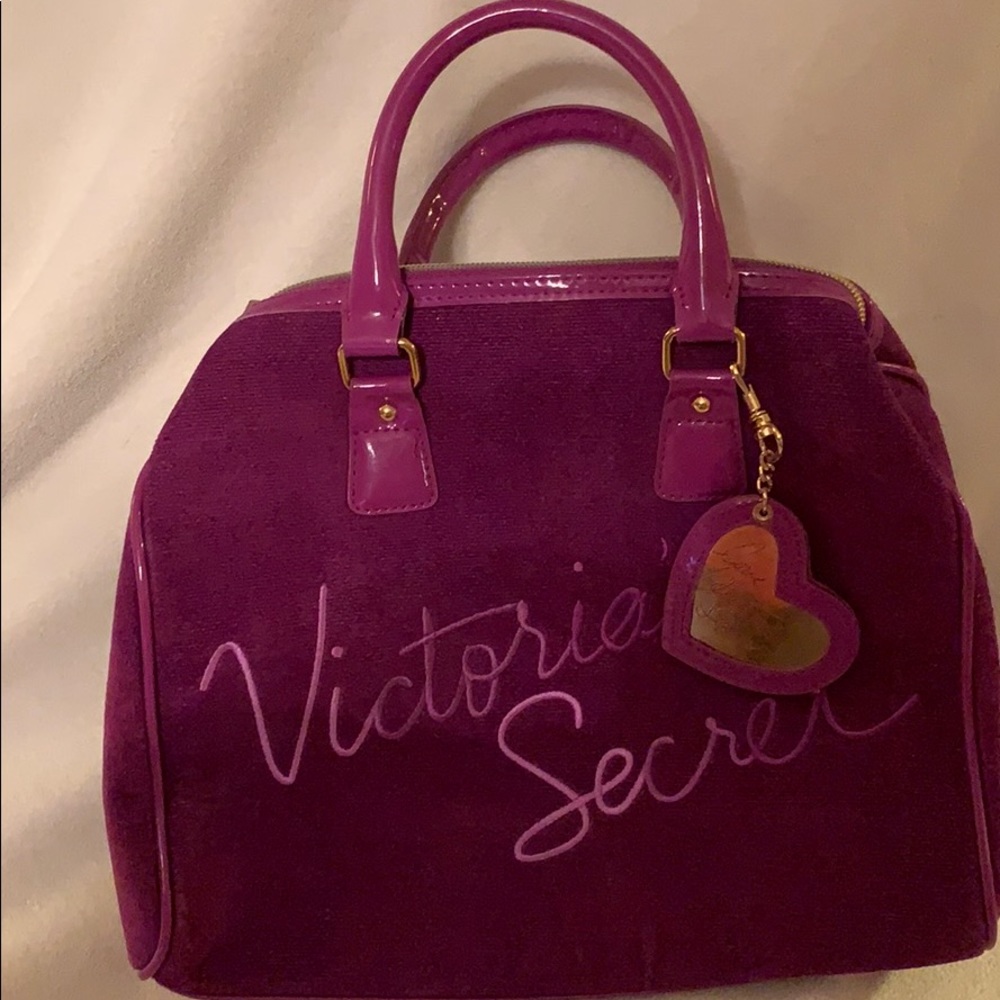 Victoria’s Secret purse purple velour new